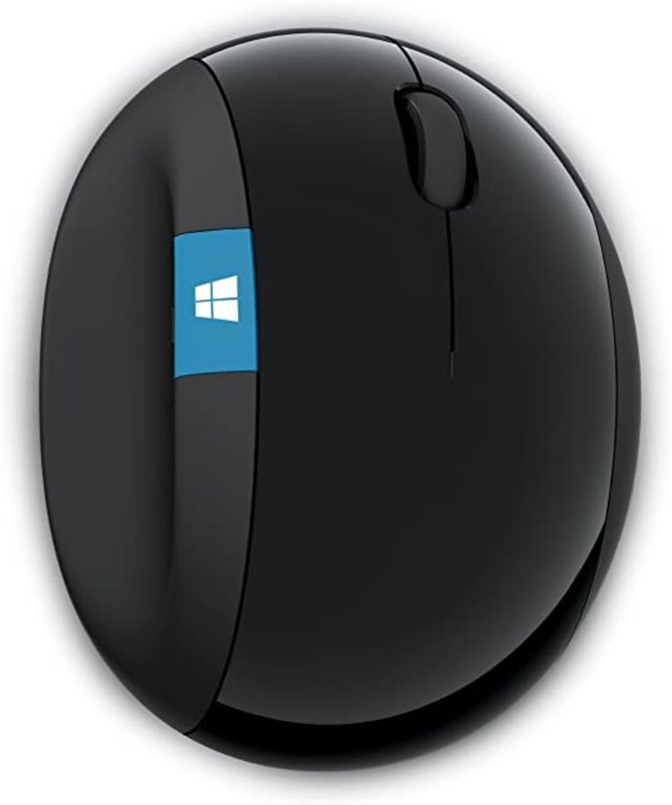 Mouse MICROSOFT Sculpt, Negro, 7 botones, RF inalámbrico, BlueTrack, 1000 DPI 