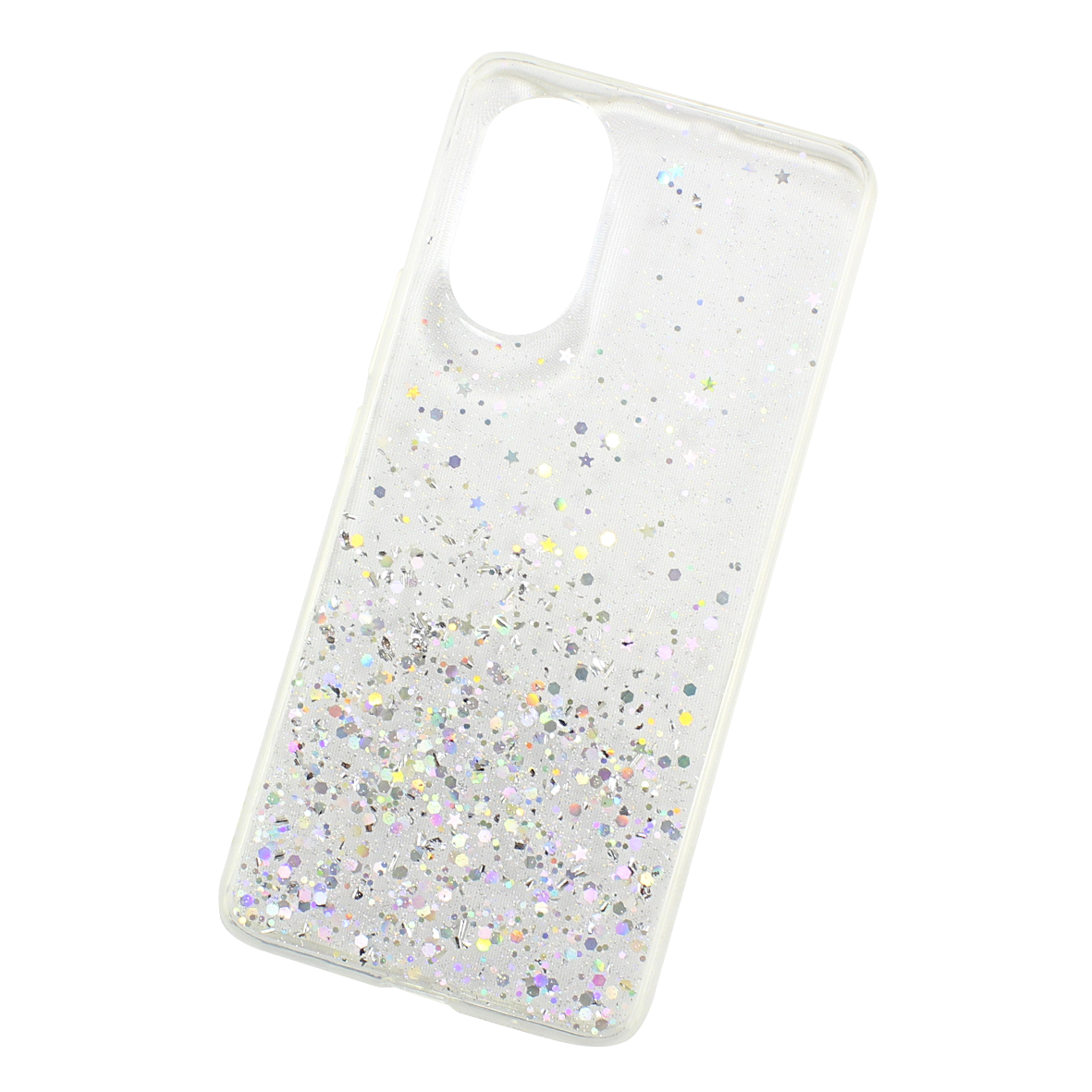 Funda Case Triche para HUAWEI NOVA 8 Diseño Brillos Estrellas Color Transparente