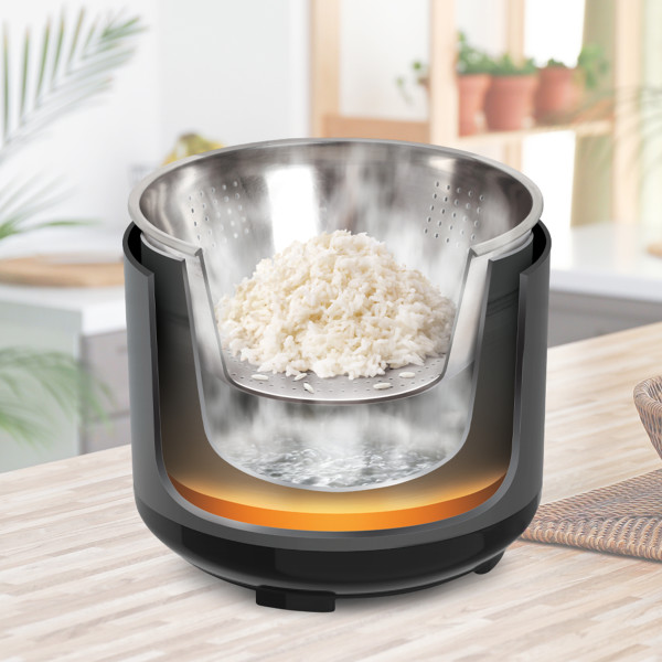 Olla Multifuncional Black and Decker MCH14 Digital 3 Lt Negra