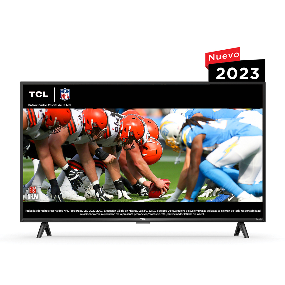 Pantalla TCL 40" FHD Roku TV, Wifi Doble Banda  40S351, (Reacondicionado A, Empaque Dañado).