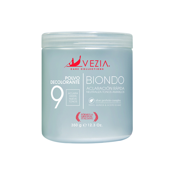 DECOLORANTE PARA CABELLO 9+ TONOS BIONDO 