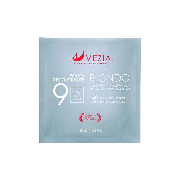 DECOLORANTE PARA CABELLO 9+ TONOS BIONDO 