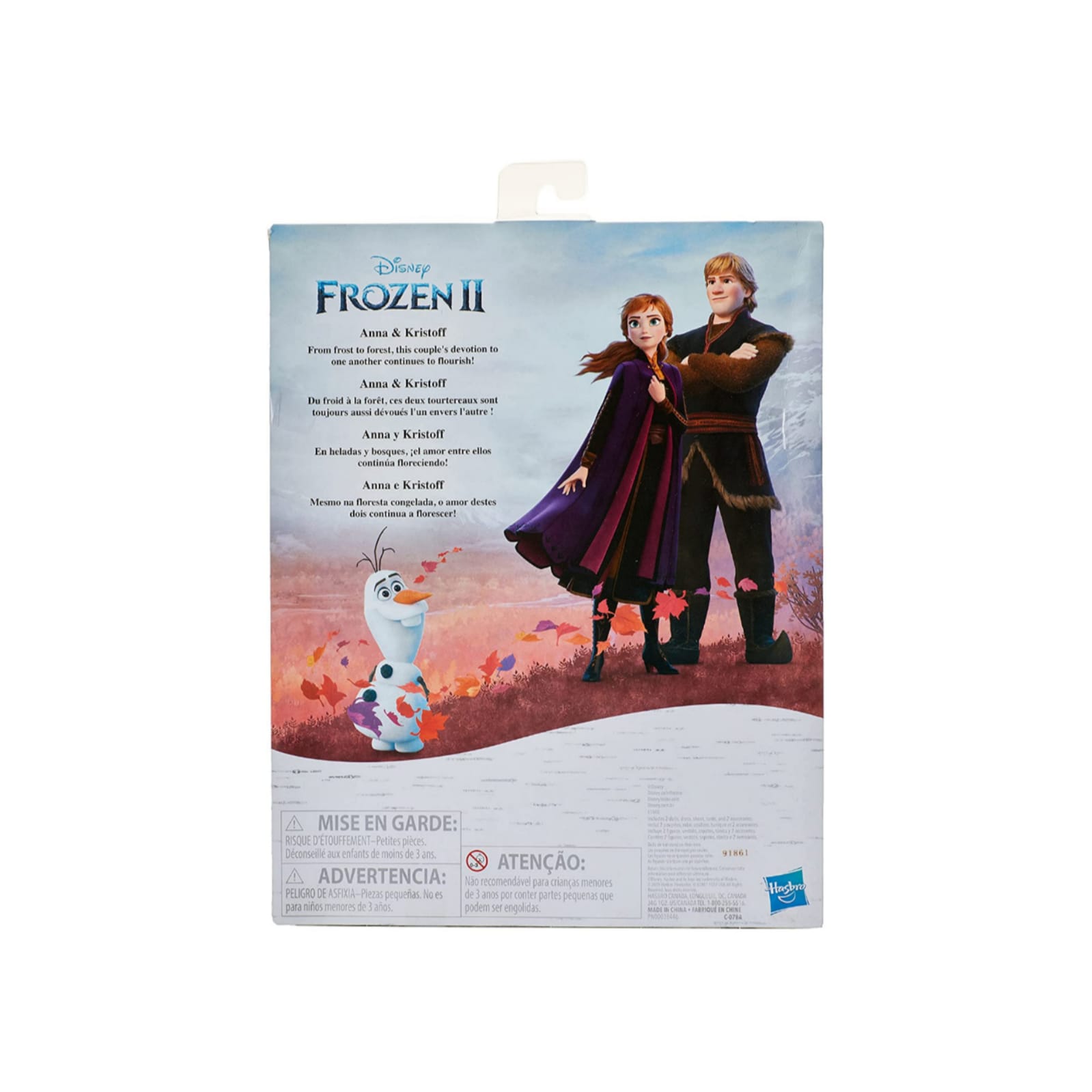 Disney Frozen 2 Anna y Kristoff Empaque de 2 Muñecos 