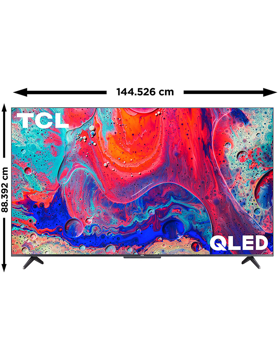 Pantalla TCL 65" Google TV 4K QLED 65S546 + Bluetooth