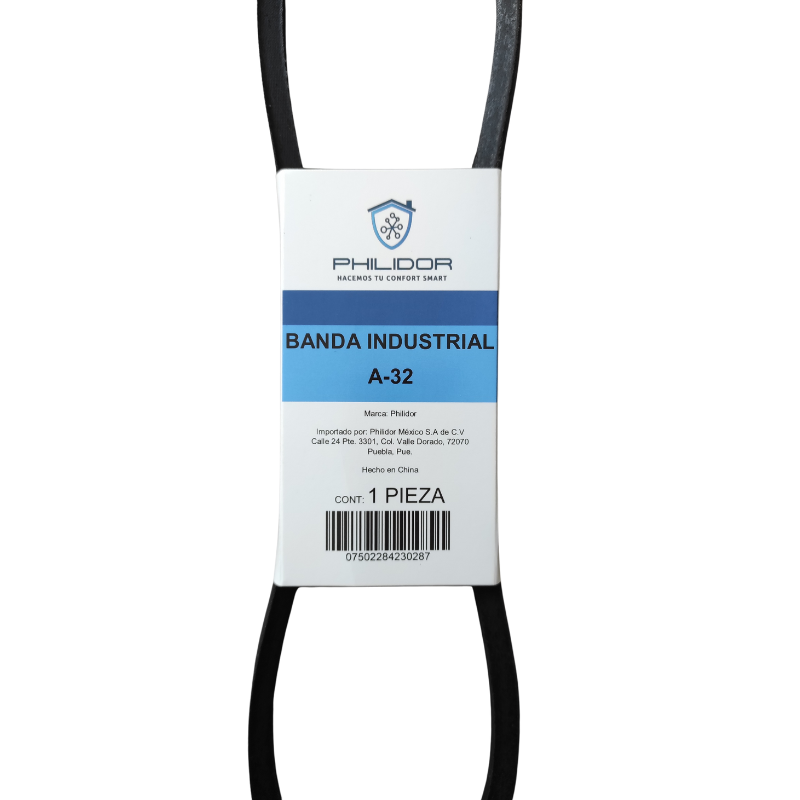 Banda Industrial Lisa Resistente A-32, Correa de transmisión 