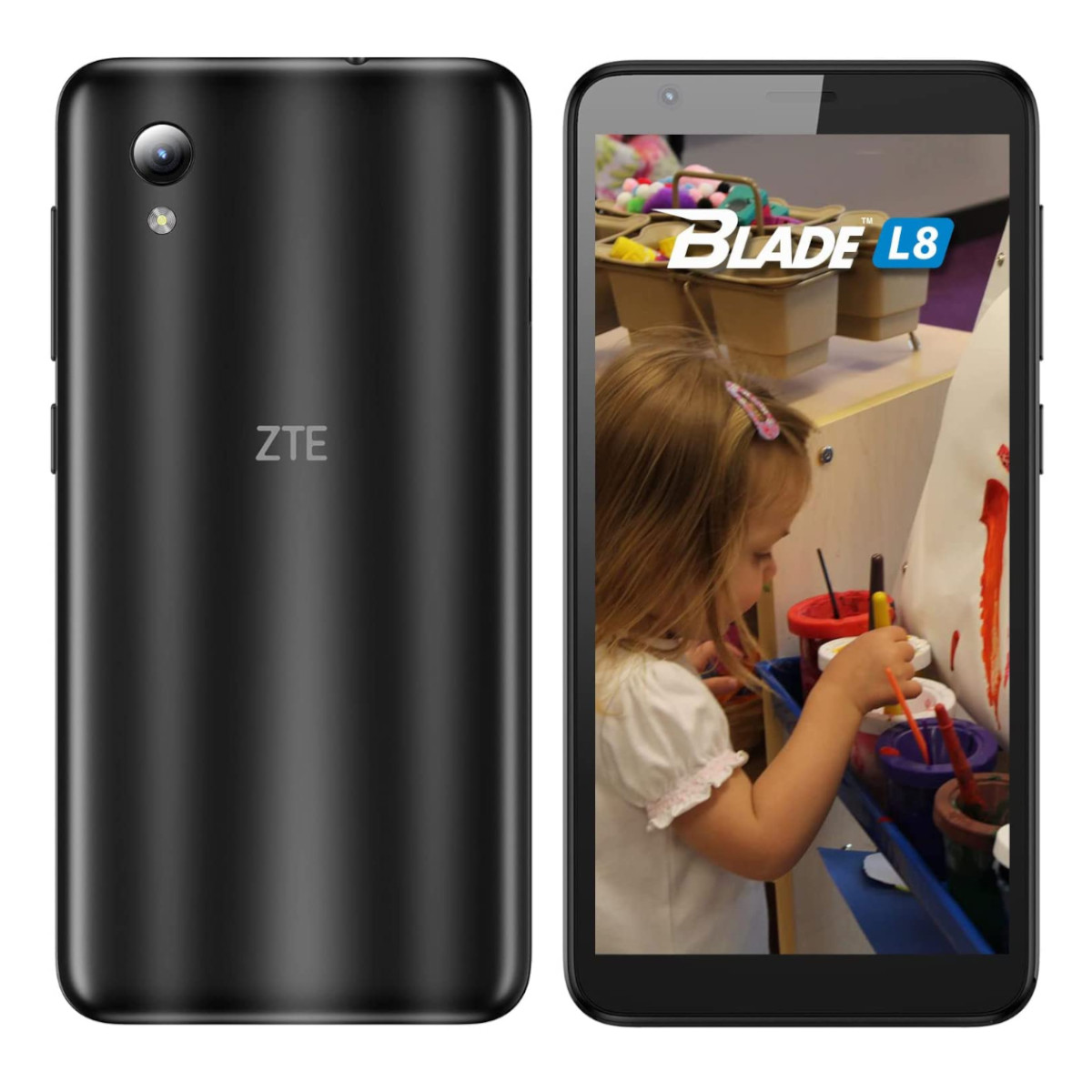 Celular ZTE Blade L8 32 GB 1 GB RAM Dual SIM Desbloqueado Negro