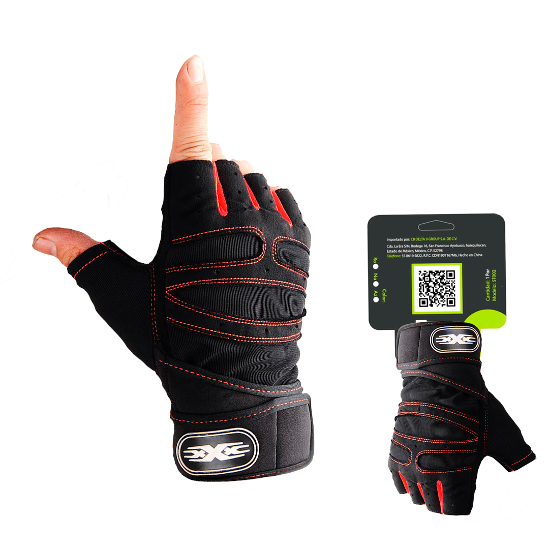 Guantes Gym Tacticos Pesas Crossfit Gimnasio Maxfit St-004