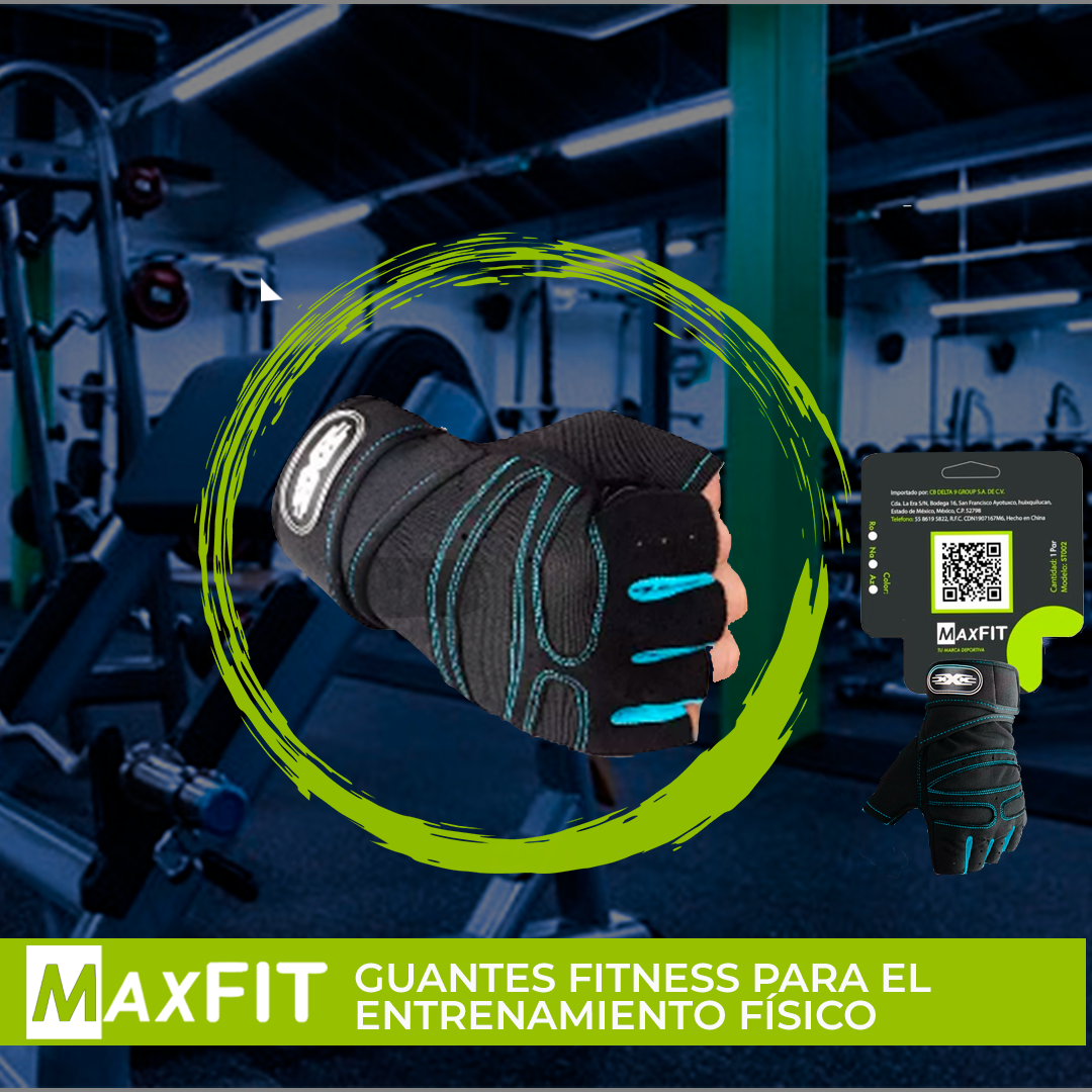 Guantes Gym Tacticos Pesas Crossfit Gimnasio Maxfit St-004