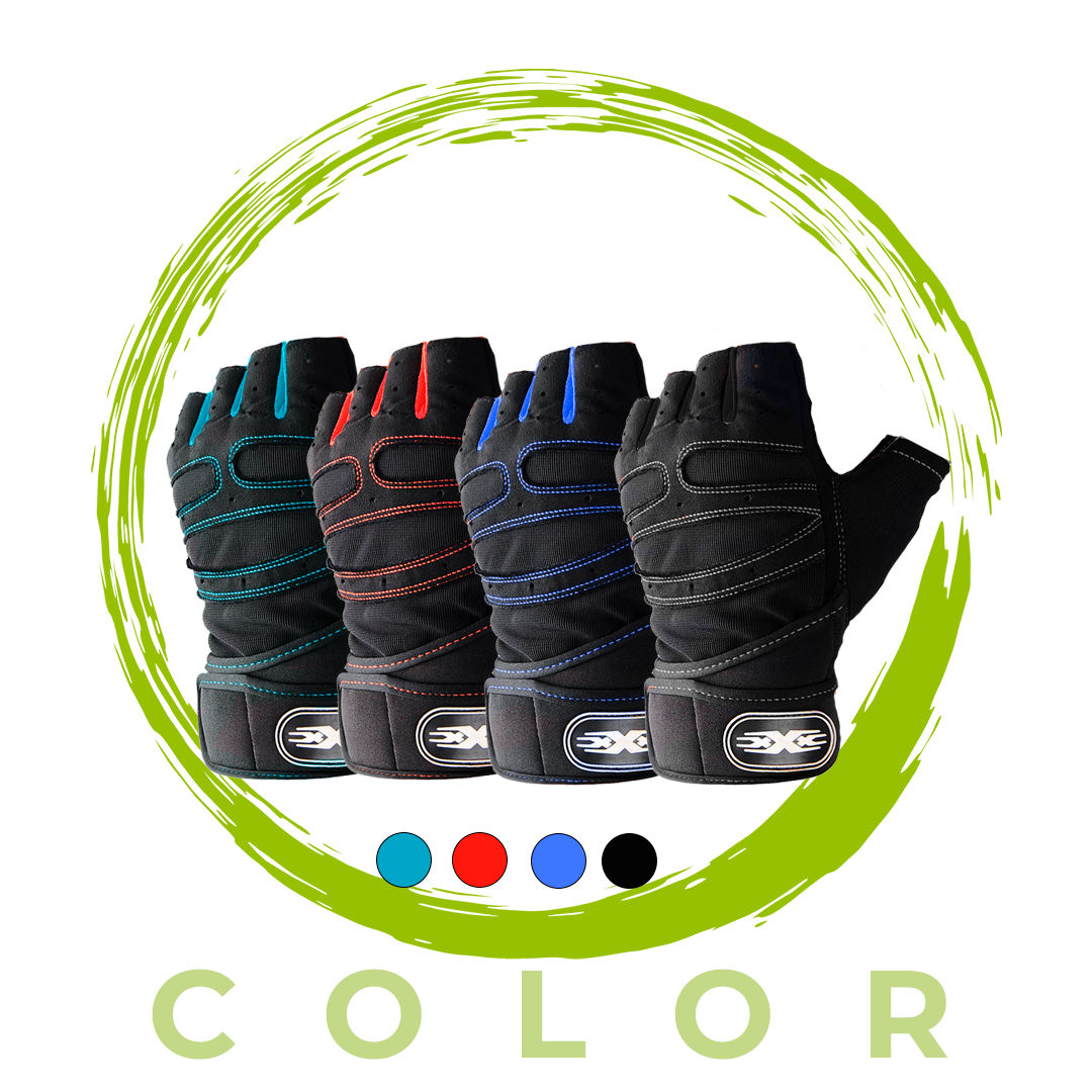 Guantes Gym Tacticos Pesas Crossfit Gimnasio Maxfit St-004