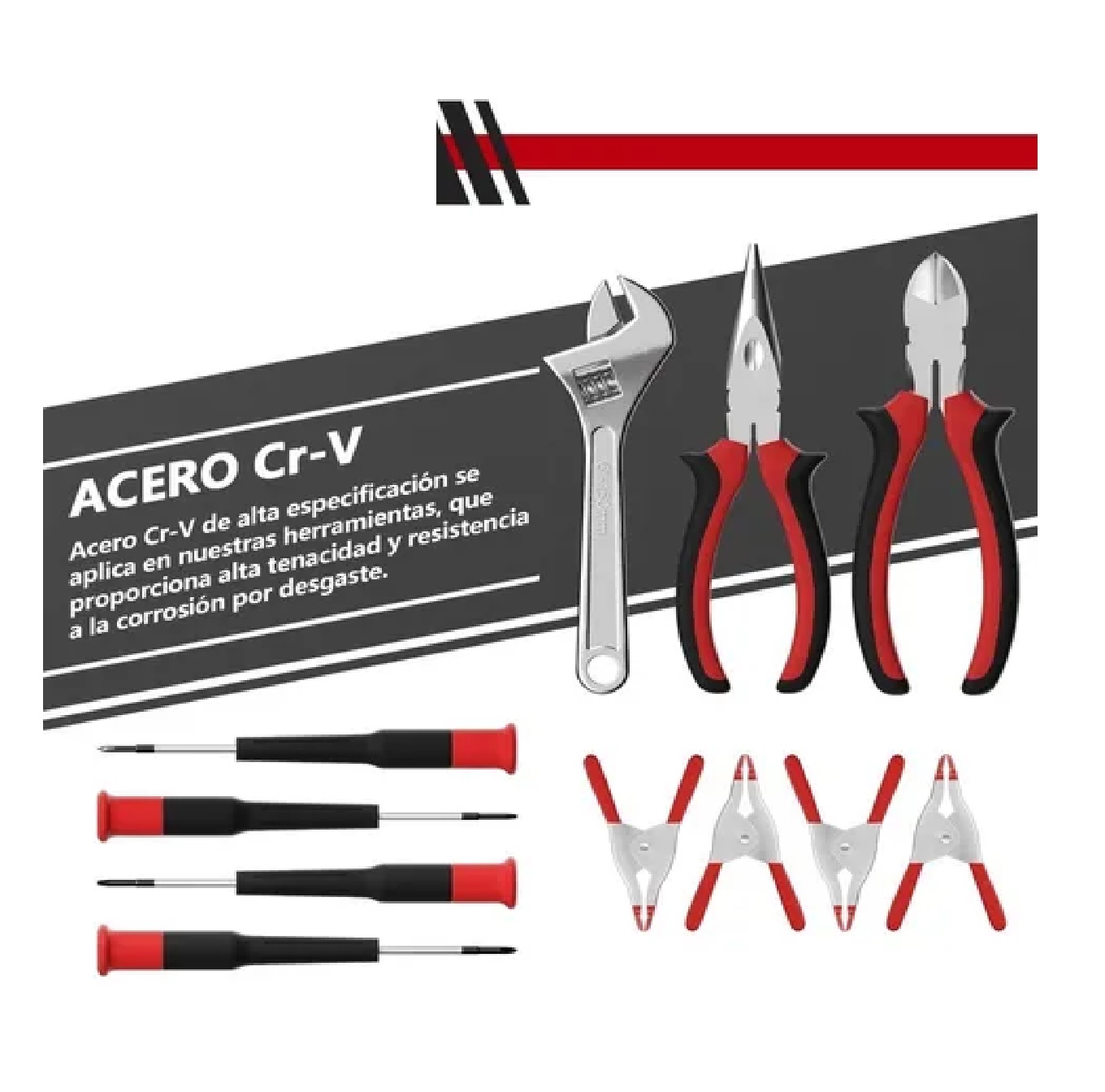 Autocle Juego De Herramientas Mecanica Dados Acerokit