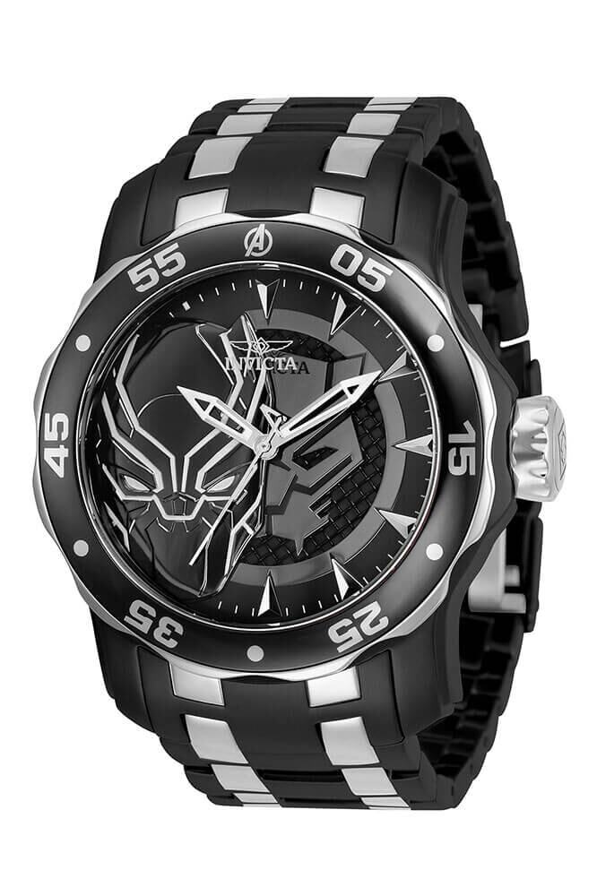 Invicta Marvel Black Panther Men's Watch - 48mm, Steel, Black (32422)