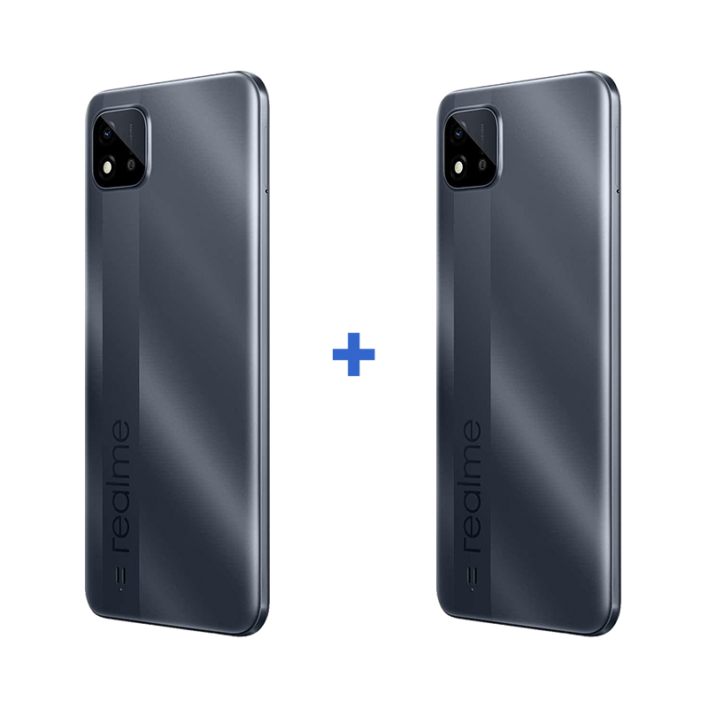 Combo 2 Celular Realme C11 Gris 2GB + 32GB Desbloqueado  