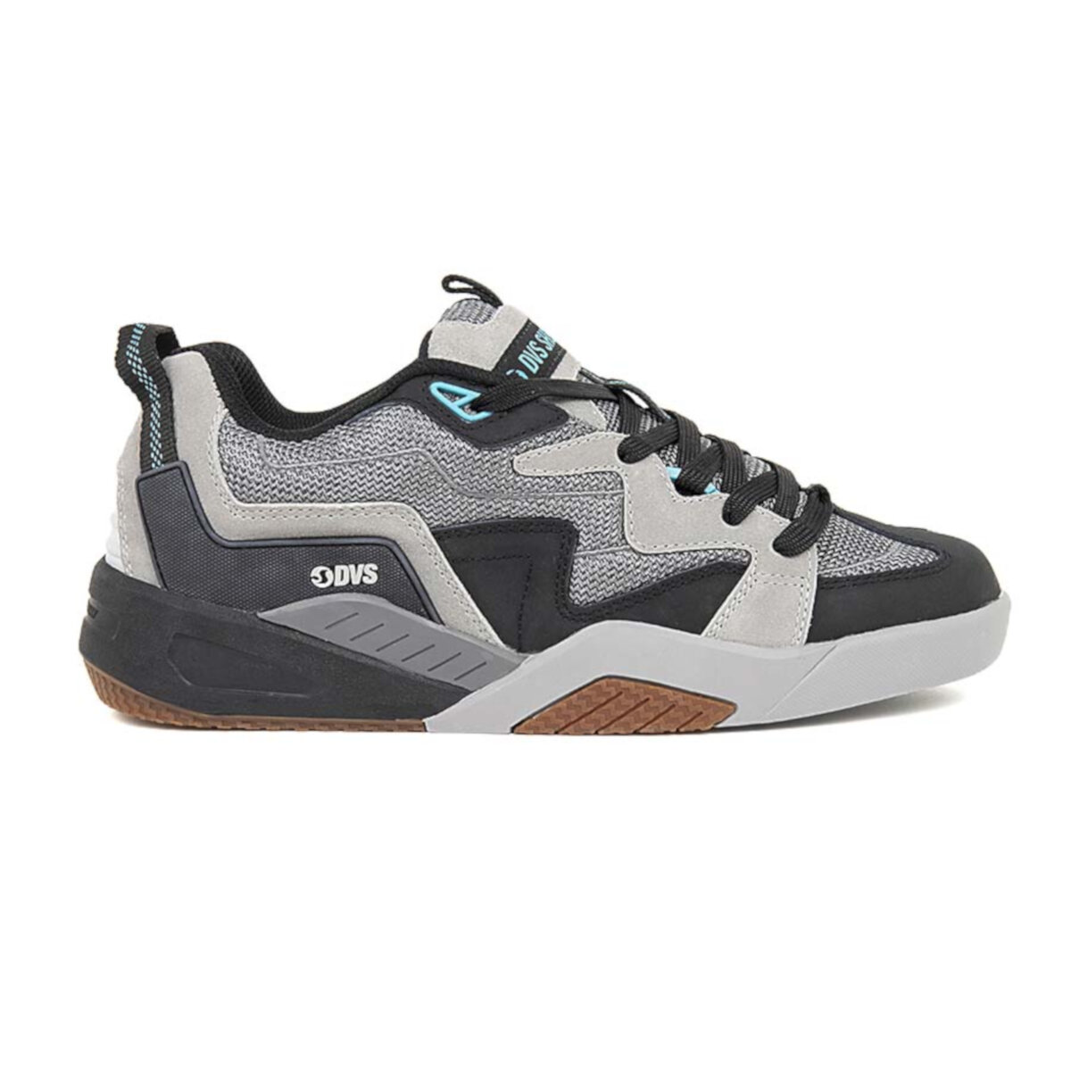 Tenis DVS Devious 020 CHR BLK TRQ NBK