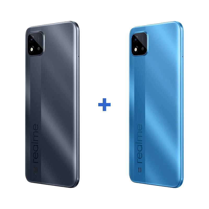 Combo 2 Celular Realme C11 Azul Y Gris 2GB + 32GB Desbloqueado