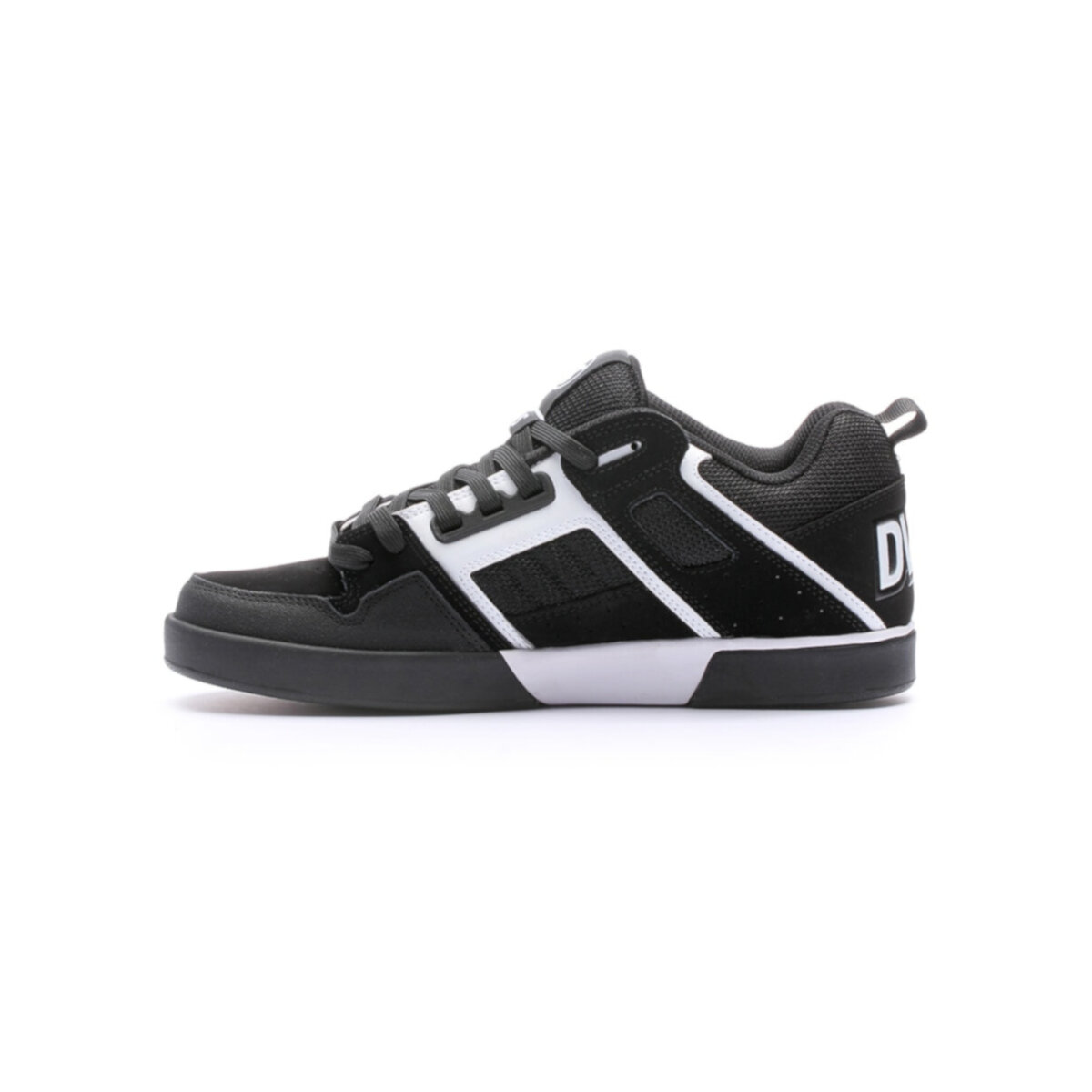 Tenis DVS Comanche 2.0+ 010 BLACK WHITE NBLACK NUBUCK.