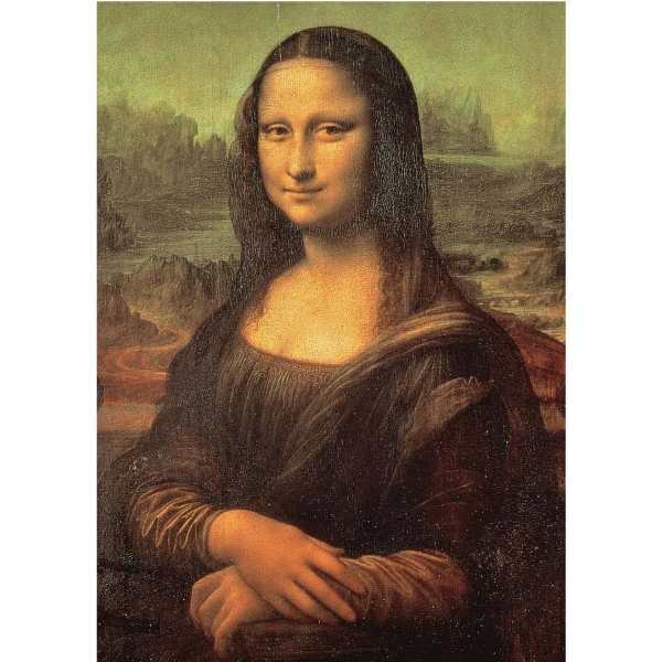 Rompecabezas Mona Lisa de 1000 pzs. mini A3