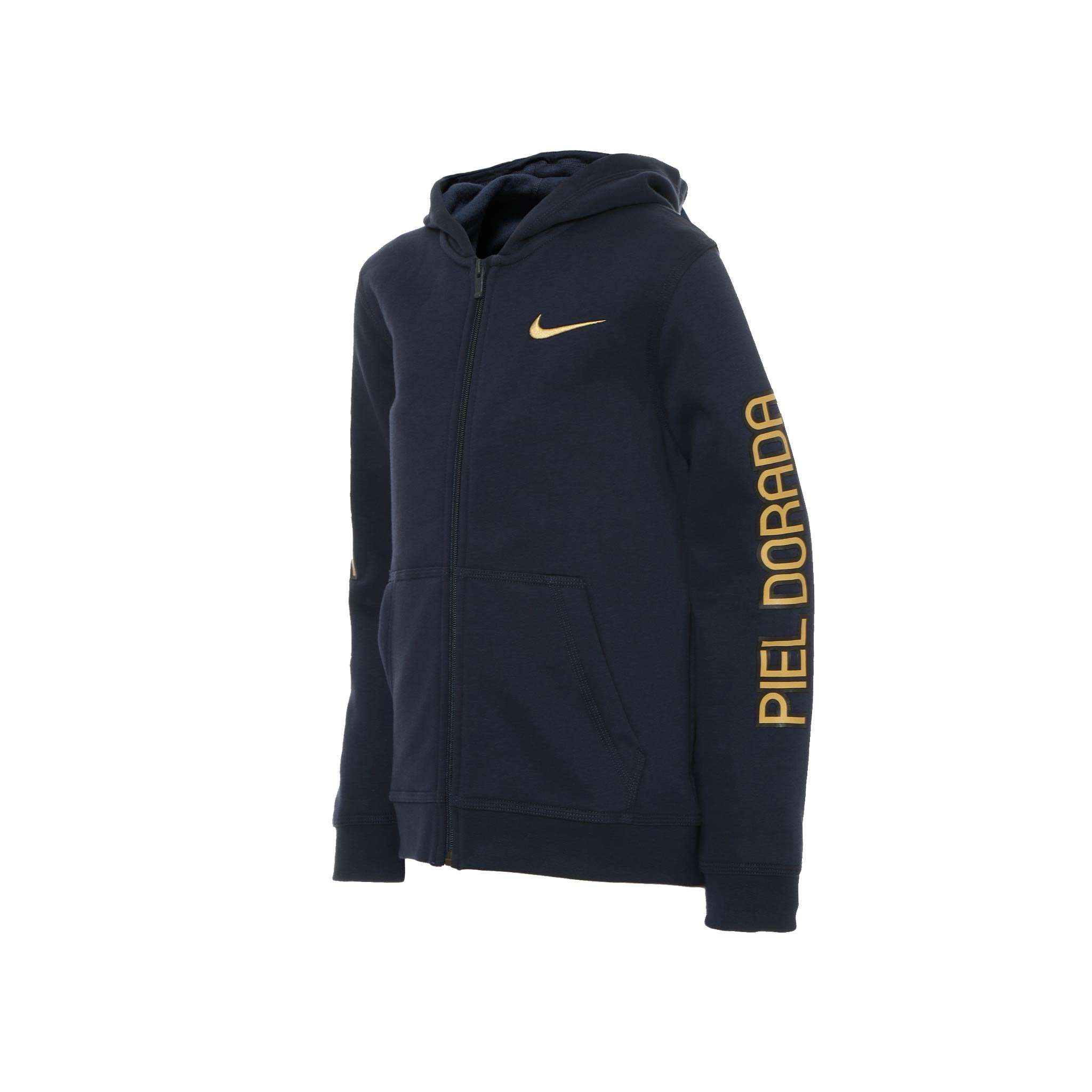 Sudadera Nike Pumas UNAM NIÑO - (SANGRE AZUL / PIEL DORADA)