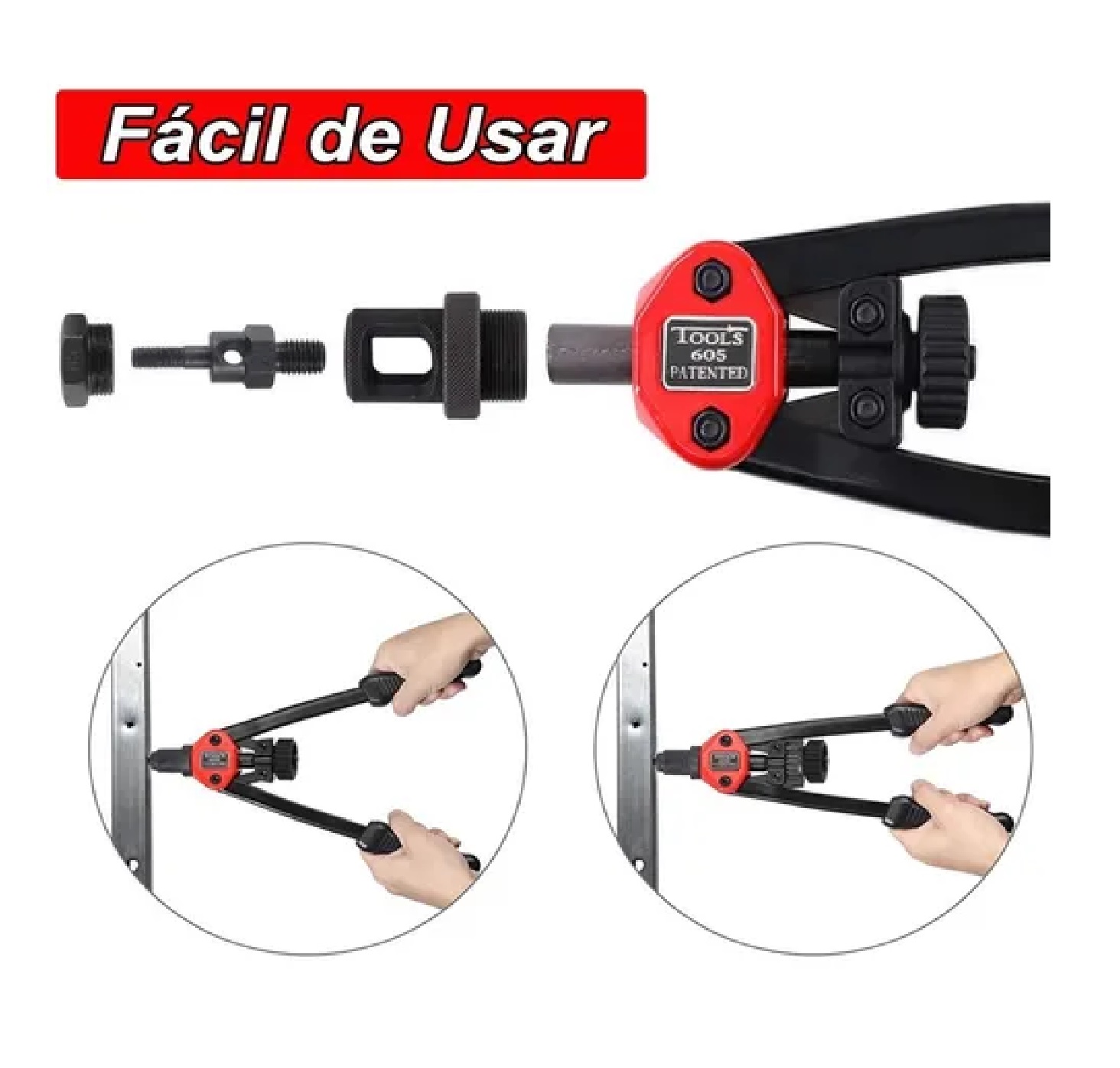 Remachadora Para Tuercas De Manual Profesional Remache