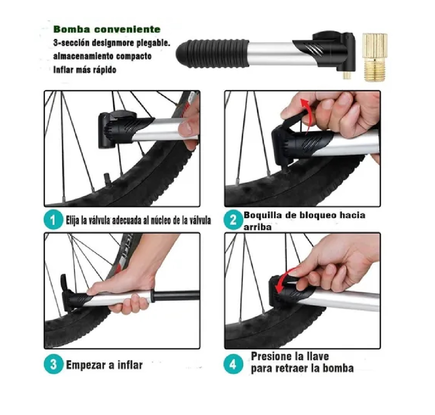 Kit De Herramientas Bicicleta Multiuso c/Accesorios