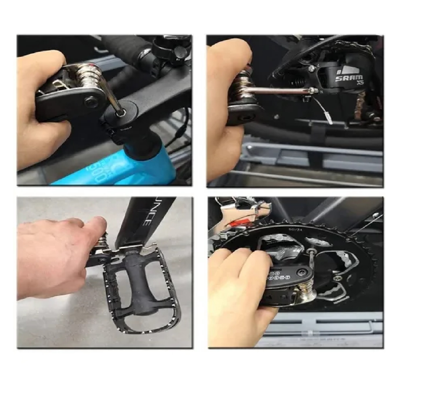 Kit De Herramientas Bicicleta Multiuso c/Accesorios