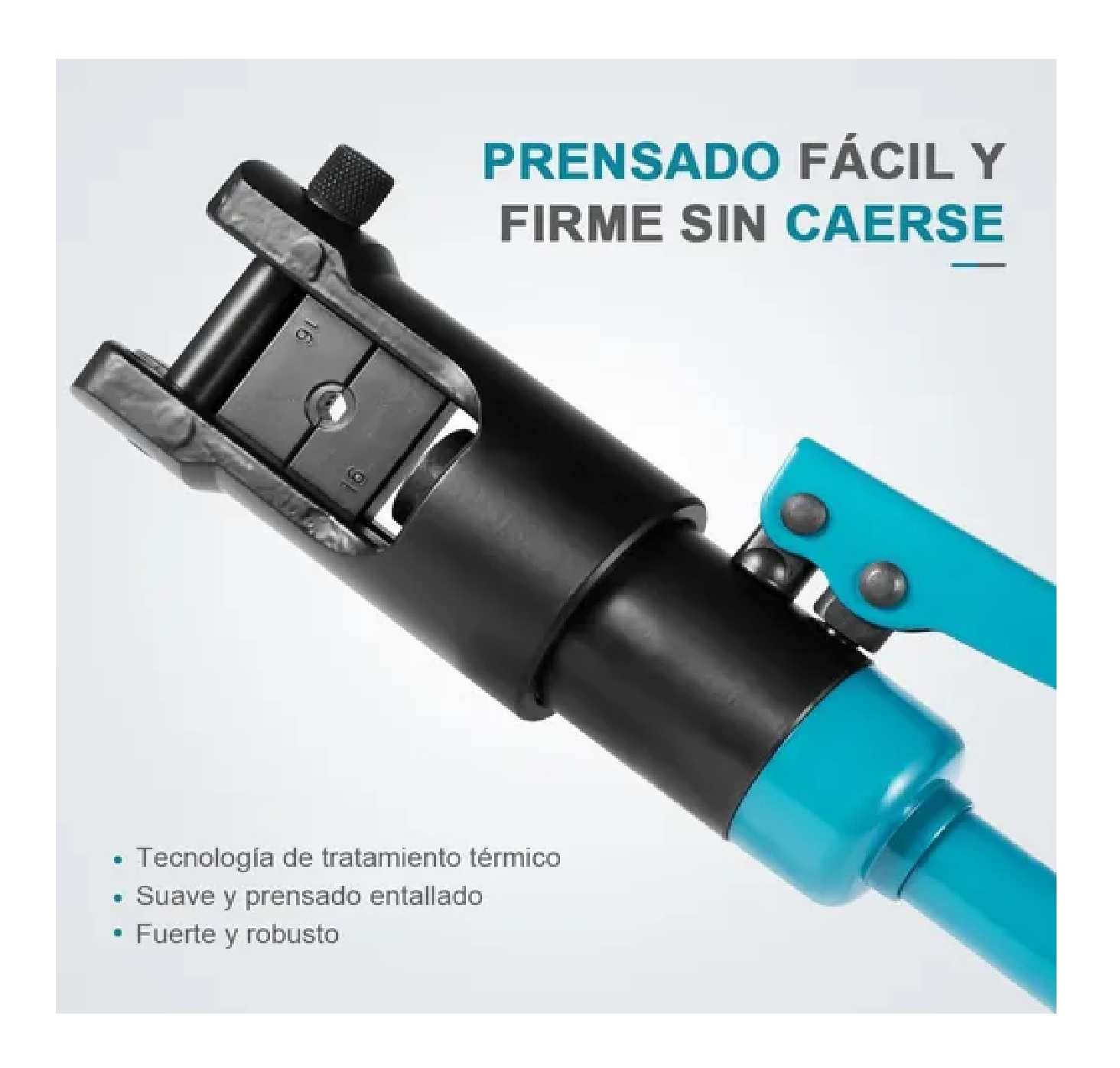 Kit De Herramientas Pinzas Multiusos Ponchadora Hidráulica 