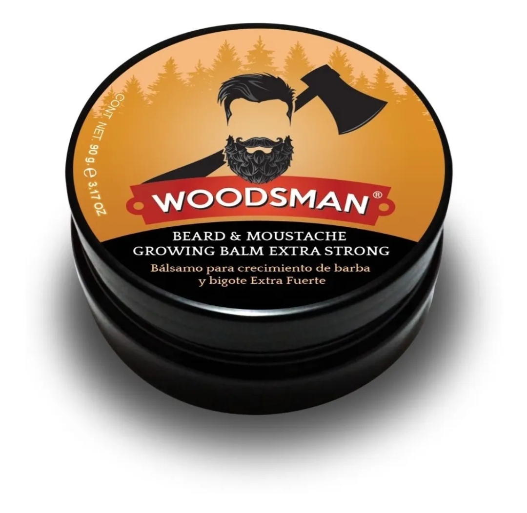 Woodsman - Bálsamo Para Crecimiento De Barba Extra Fuerte