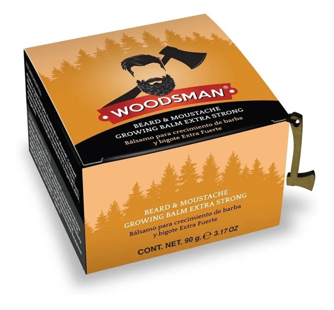 Woodsman - Bálsamo Para Crecimiento De Barba Extra Fuerte