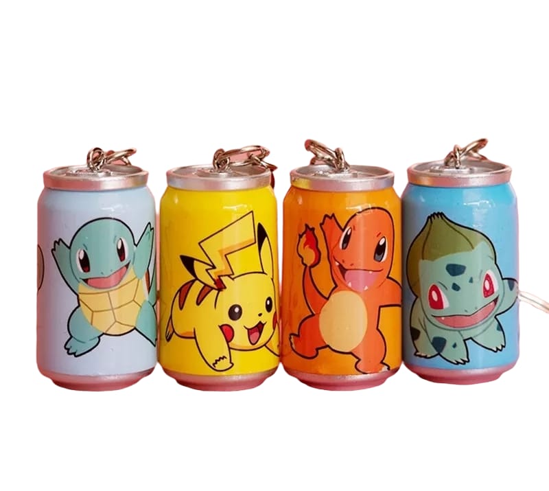 Llavero En Forma De Lata Con Pokemon Para Maestros Pokemon
