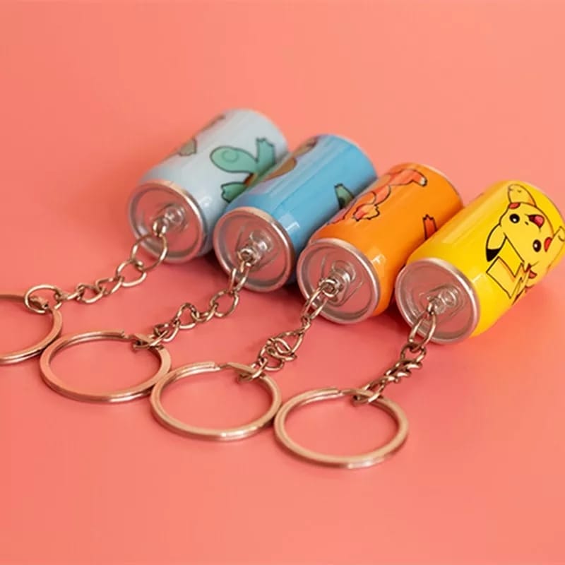 Llavero En Forma De Lata Con Pokemon Para Maestros Pokemon