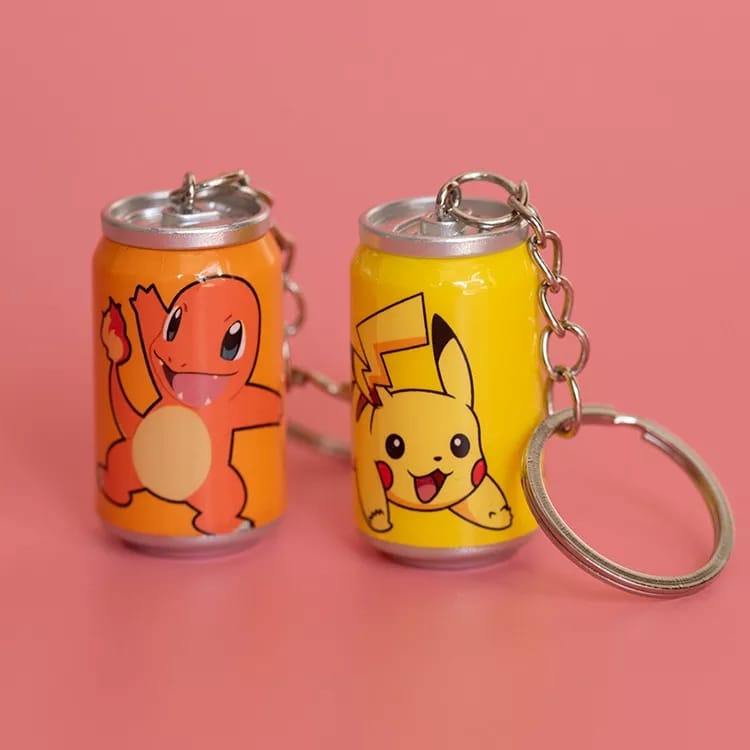 Llavero En Forma De Lata Con Pokemon Para Maestros Pokemon