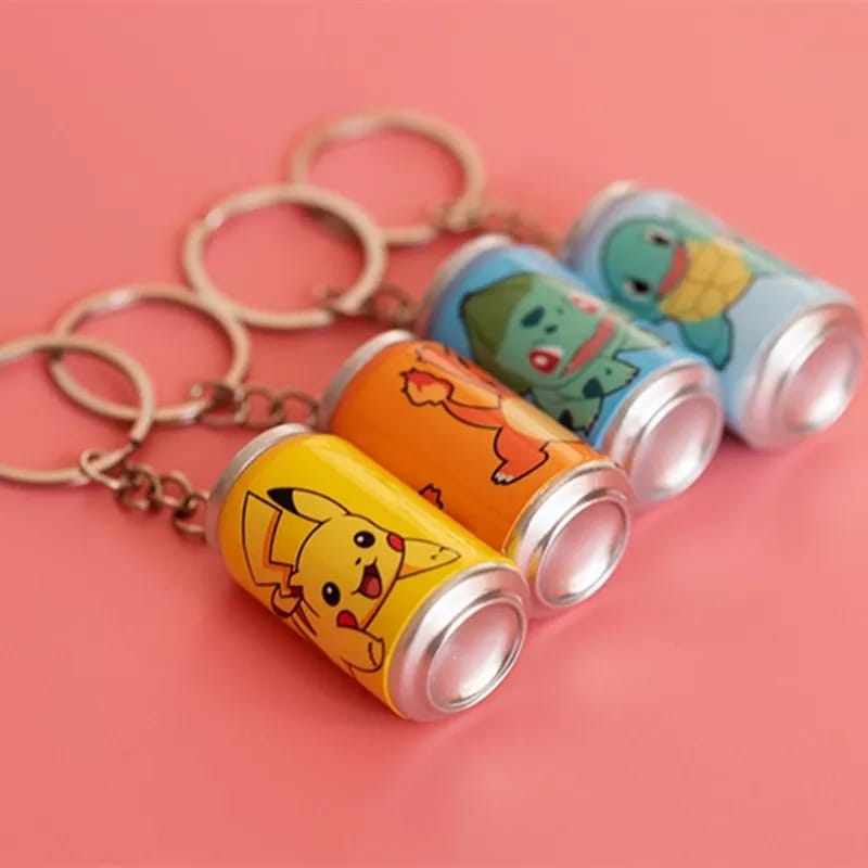 Llavero En Forma De Lata Con Pokemon Para Maestros Pokemon