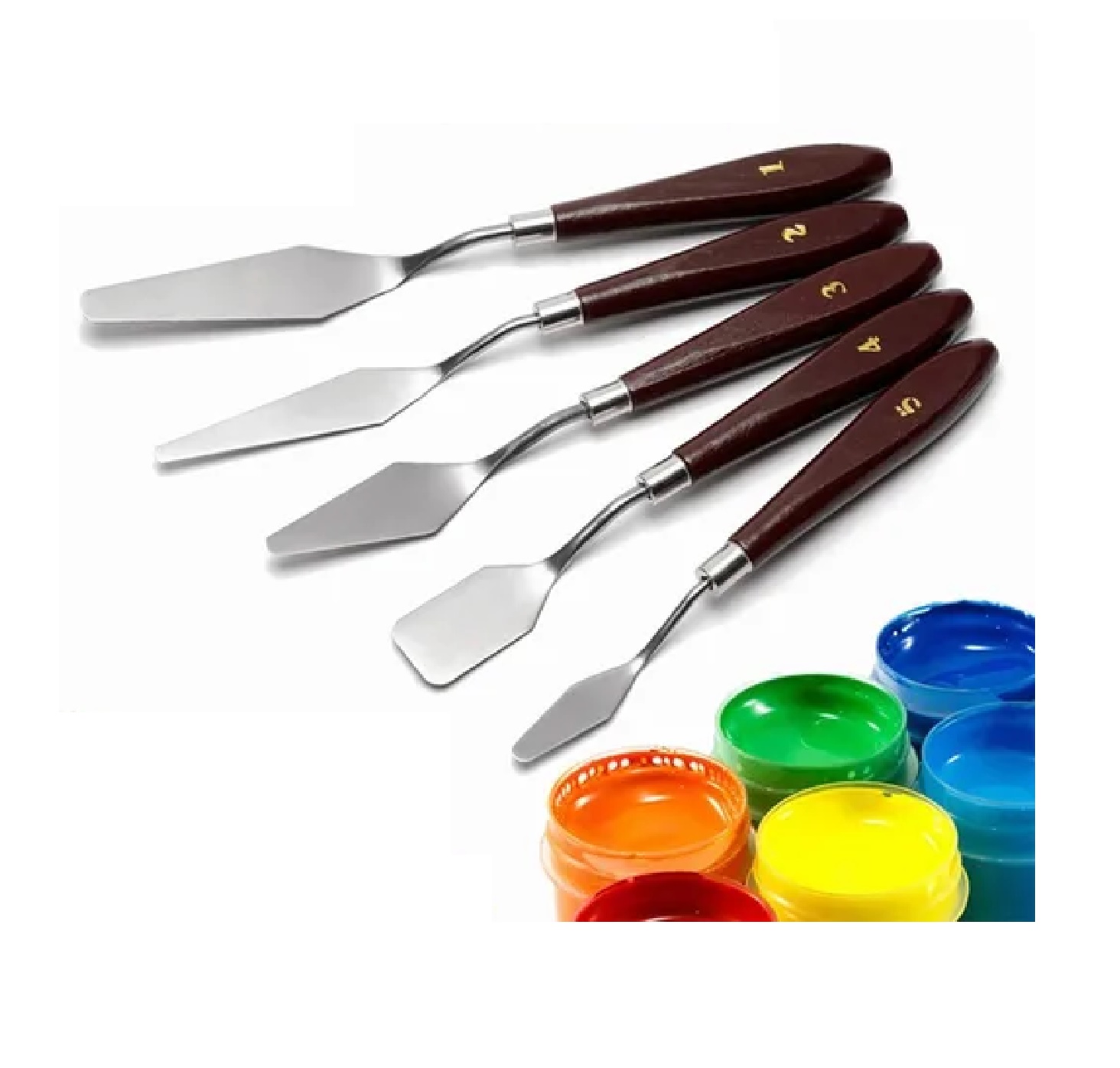 Set Espatulas Pintar Oleo Arte Escultura Pintura Artista