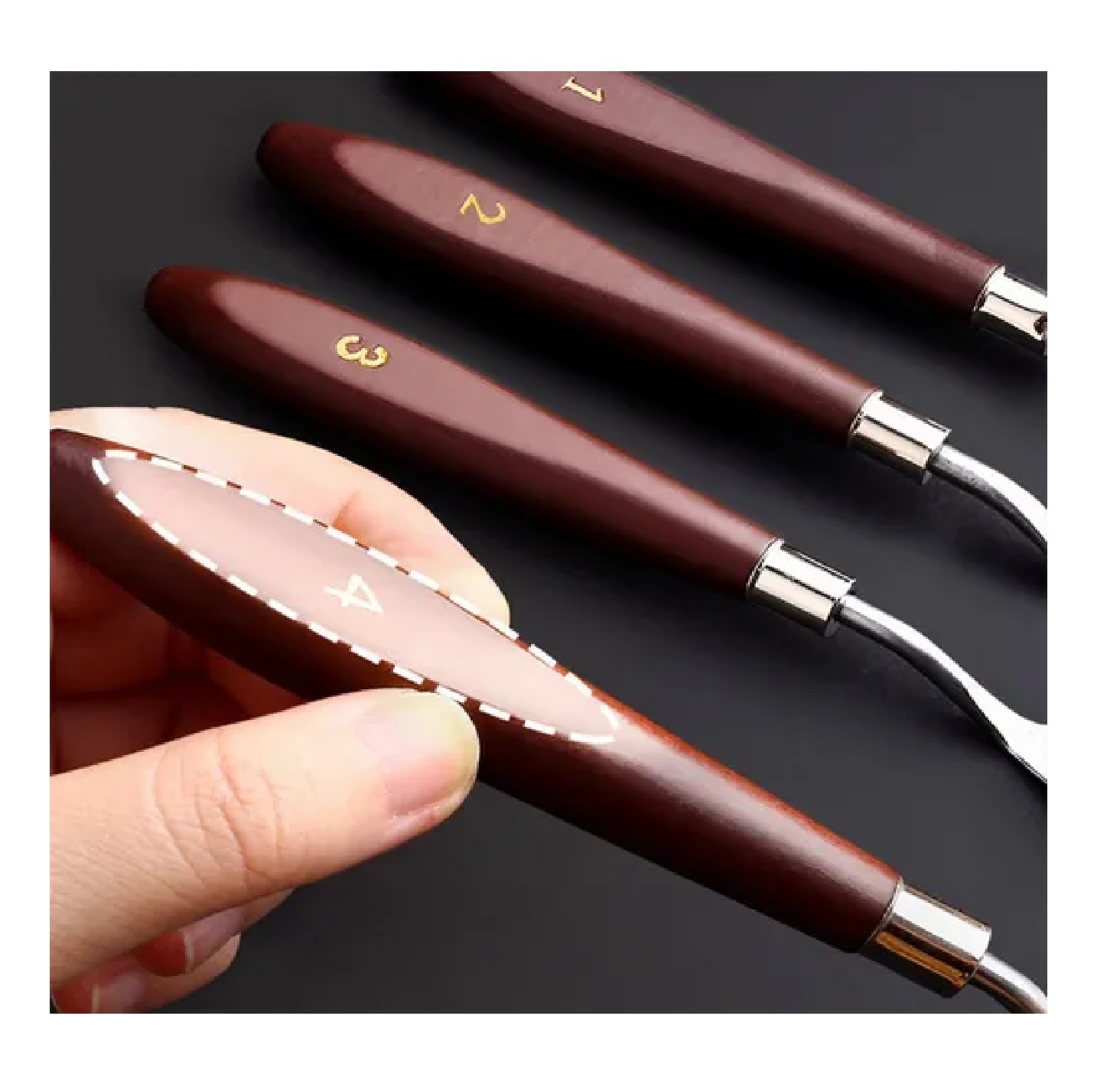 Set Espatulas Pintar Oleo Arte Escultura Pintura Artista