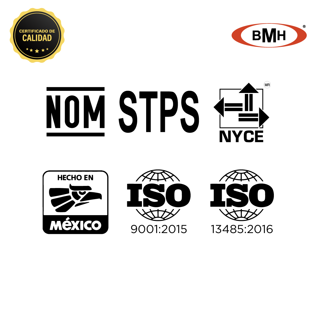 Cubrebocas KN95 / N95 Grado Médico Certificado 5 Capas de Protección Color Rojo 100 Pz