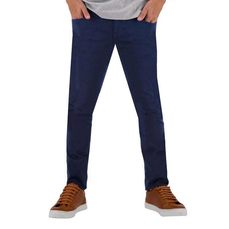 Jeans de Mezclilla Skinny - Blue Navy Mercer Color Holstone Hombre