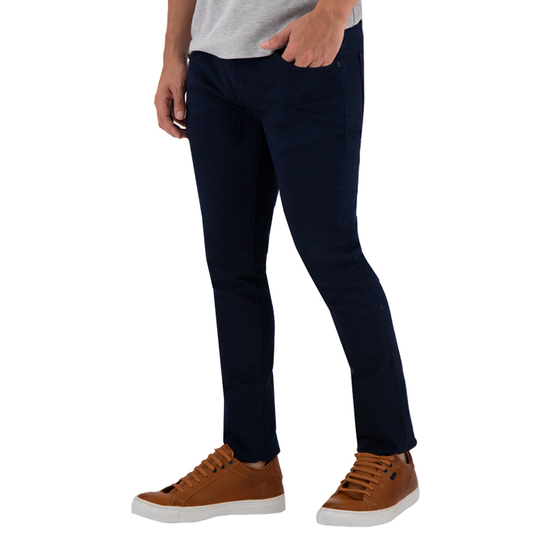 Jeans de Mezclilla Skinny - Blue Navy Mercer Color Holstone Hombre