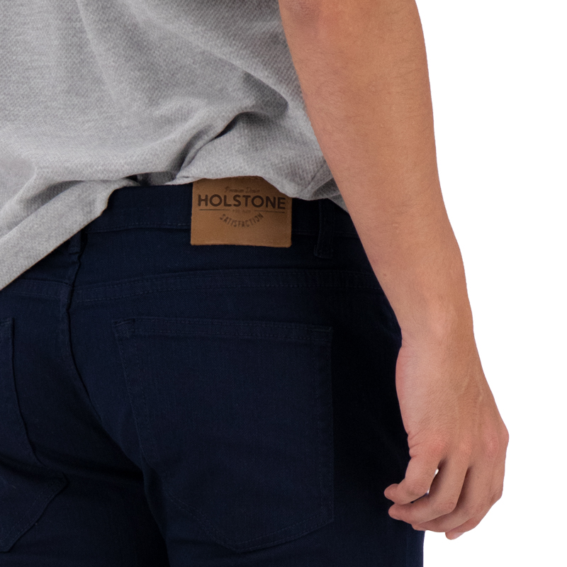 Jeans de Mezclilla Skinny - Blue Navy Mercer Color Holstone Hombre