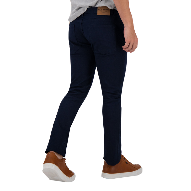 Jeans de Mezclilla Skinny - Blue Navy Mercer Color Holstone Hombre