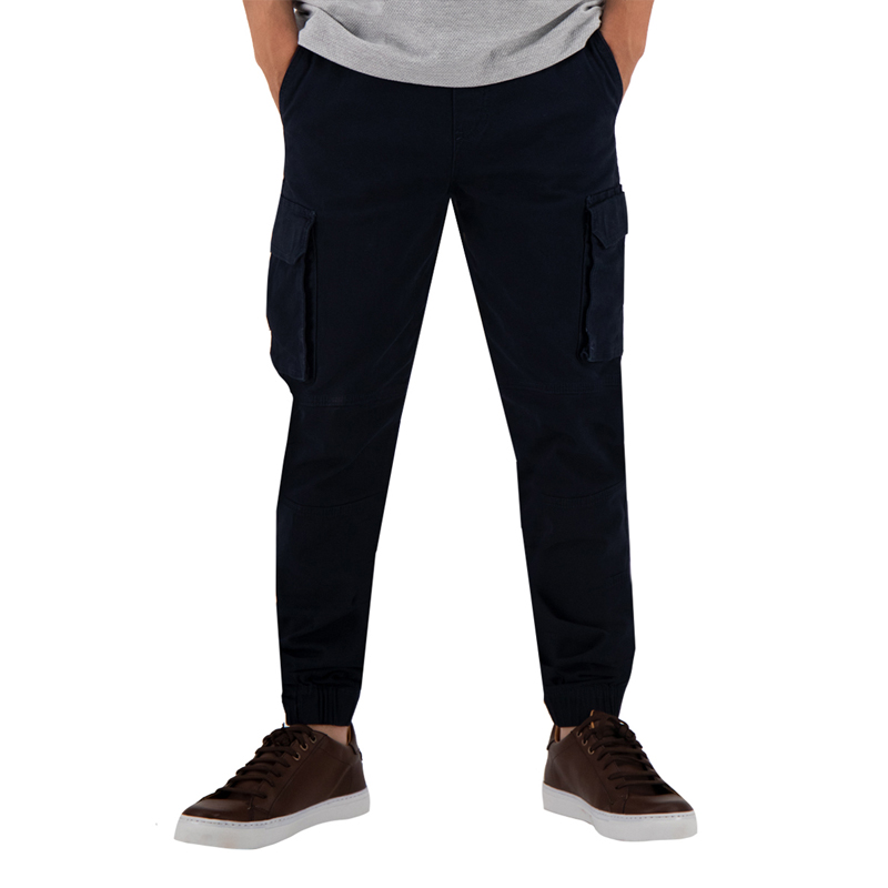 Jogger Cargo de Gabardina Premium - Azul Marino Holstone Hombre