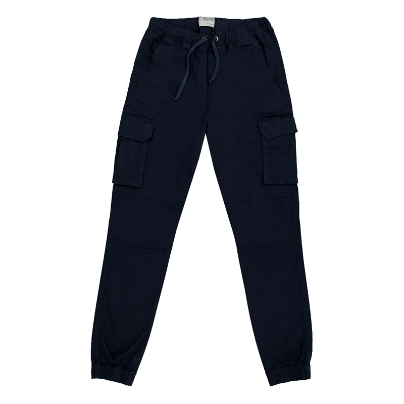 Jogger Cargo de Gabardina Premium - Azul Marino Holstone Hombre