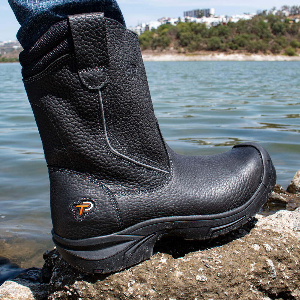 Media Bota de Seguridad Ten-Pac WELLINGTON PRO Negro