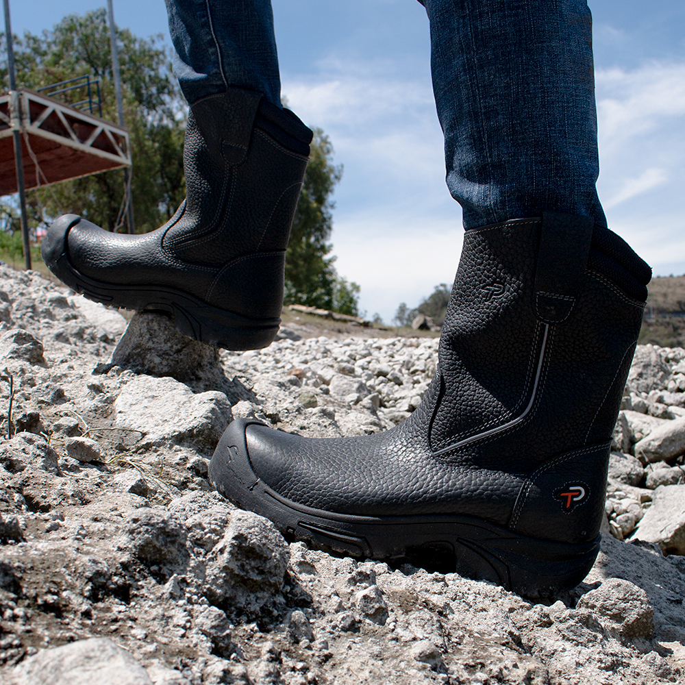 Media Bota de Seguridad Ten-Pac WELLINGTON PRO Negro