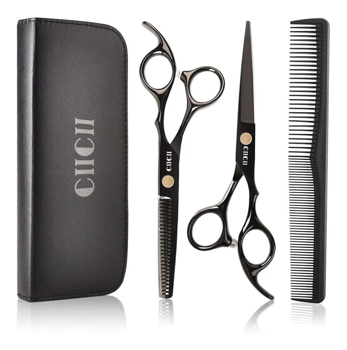 Tijeras de Barbero Kit Cortadoras De Cabello