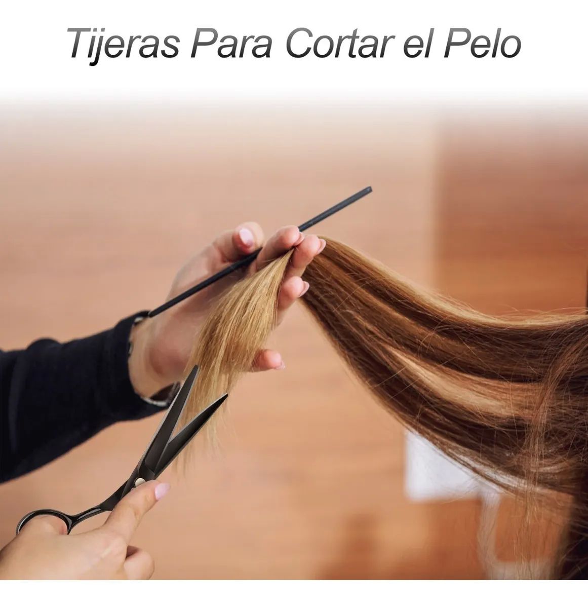 Tijeras de Barbero Kit Cortadoras De Cabello
