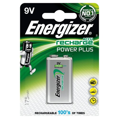 Bateria recargable energizer Blister, 9V