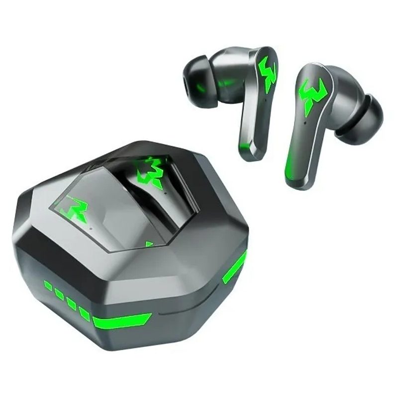 Occiam Audífonos Inalámbricos N35 Bluetooth Gamer Con Bajos Verdes