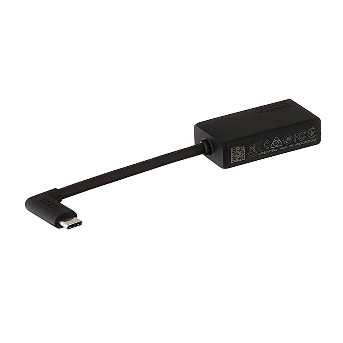 GoPro Cable Adaptador de micrófono PRO externo  de 3.5 mm para Camaras Gopro Hero 5 6 7 8 9 10 Black