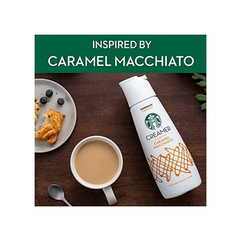 Crema Para Café Caramel Machiatto Starbucks 828ml