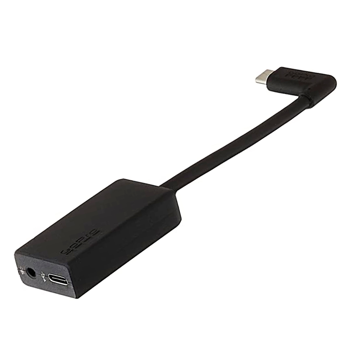 GoPro Cable Adaptador de micrófono PRO externo  de 3.5 mm para Camaras Gopro Hero 5 6 7 8 9 10 Black