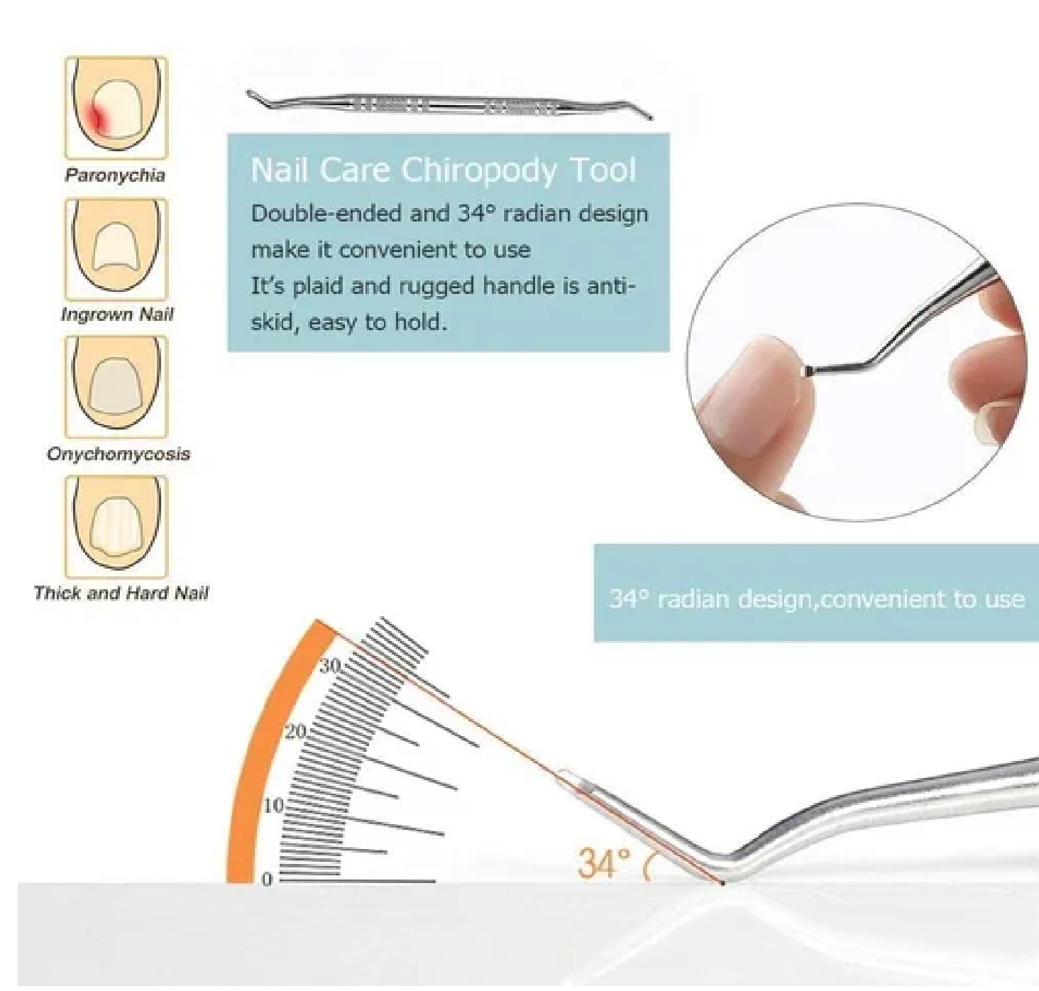 Kit De Herramientas Para Uñas Encarnadas